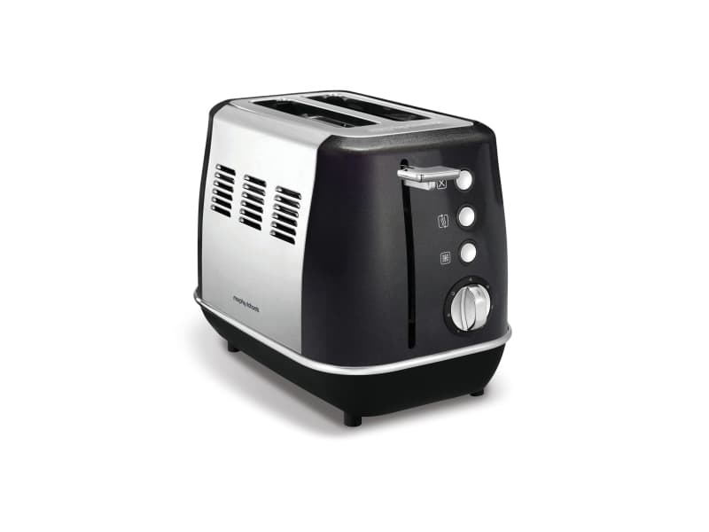 Morphy Richards Evoke Evoke, 2 skivor, Svart, Knappar, Rotations-, Kina, 850 W, 160 mm