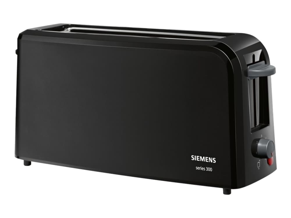Siemens series 300 TT3A0003 - Brödrost - 2 skiva - 1 Kortplatser - svart