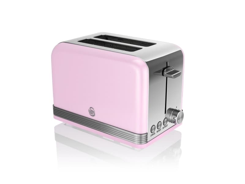 Toster Swan Toster Swan RETRO ST19010PN (810 W; kolor rózowy)