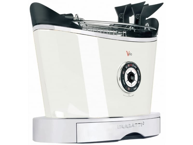 Bugatti Volo Brødrister i Hvid 13-VOLOC1
