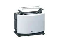 Braun MultiToast HT 450 - Brödrost - elektrisk - 2 skiva - vit