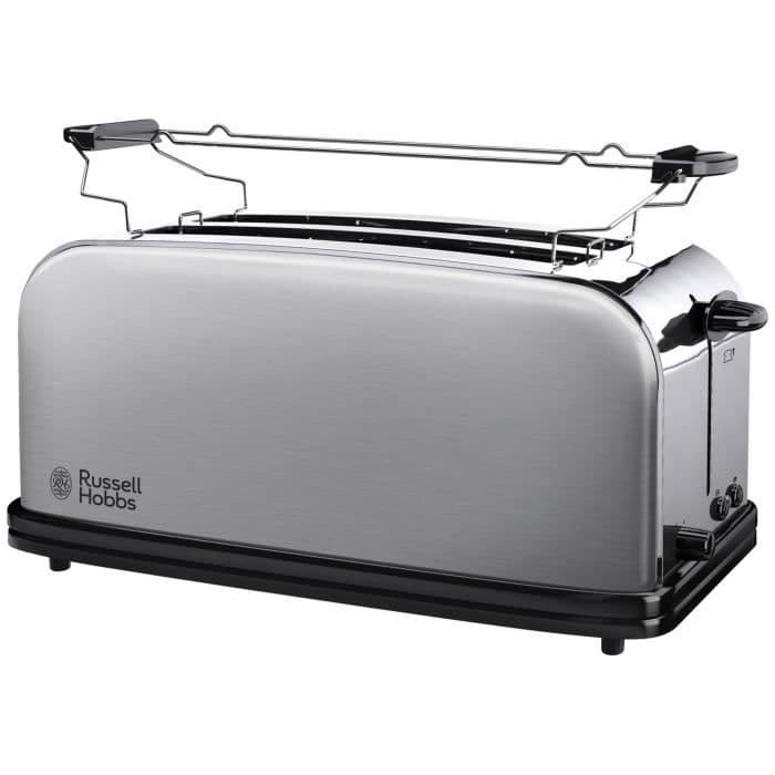 RUSSELL HOBBS 23610-56 - Adventure Toaster 2 Long Slots - 1600 W - børstet stål