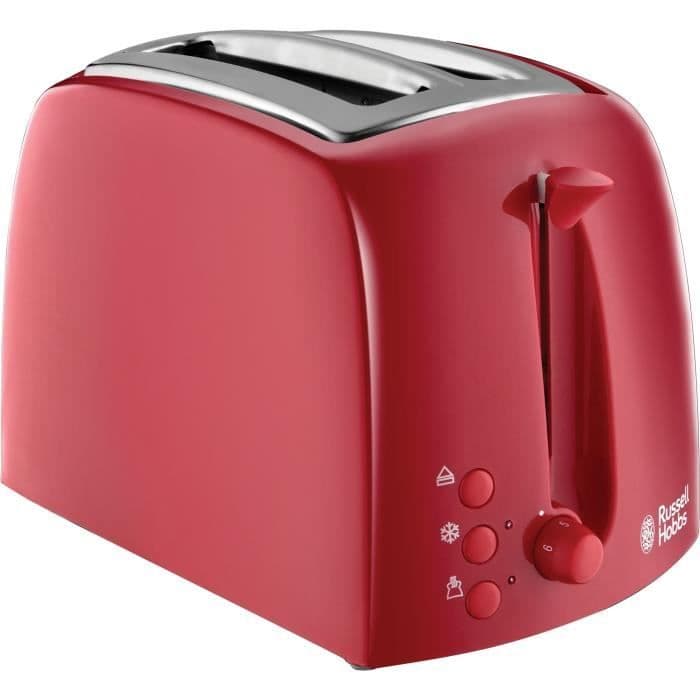 RUSSELL HOBBS 21642-56 - Brödroststrukturer - 850 W - Röd