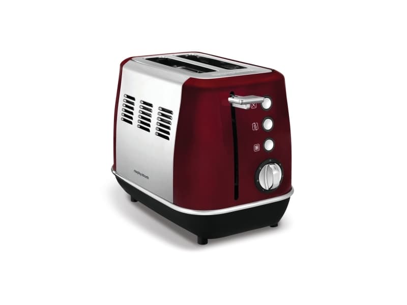 Morphy Richards Evoke Evoke, 2 skivor, Röd, Knappar, Rotations-, Kina, 850 W, 160 mm