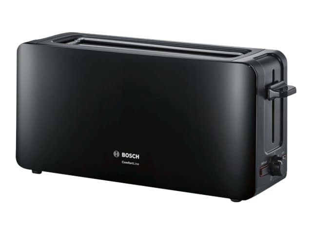 Bosch ComfortLine TAT6A003 - Brödrost - 2 skiva - 1 Kortplatser - svart