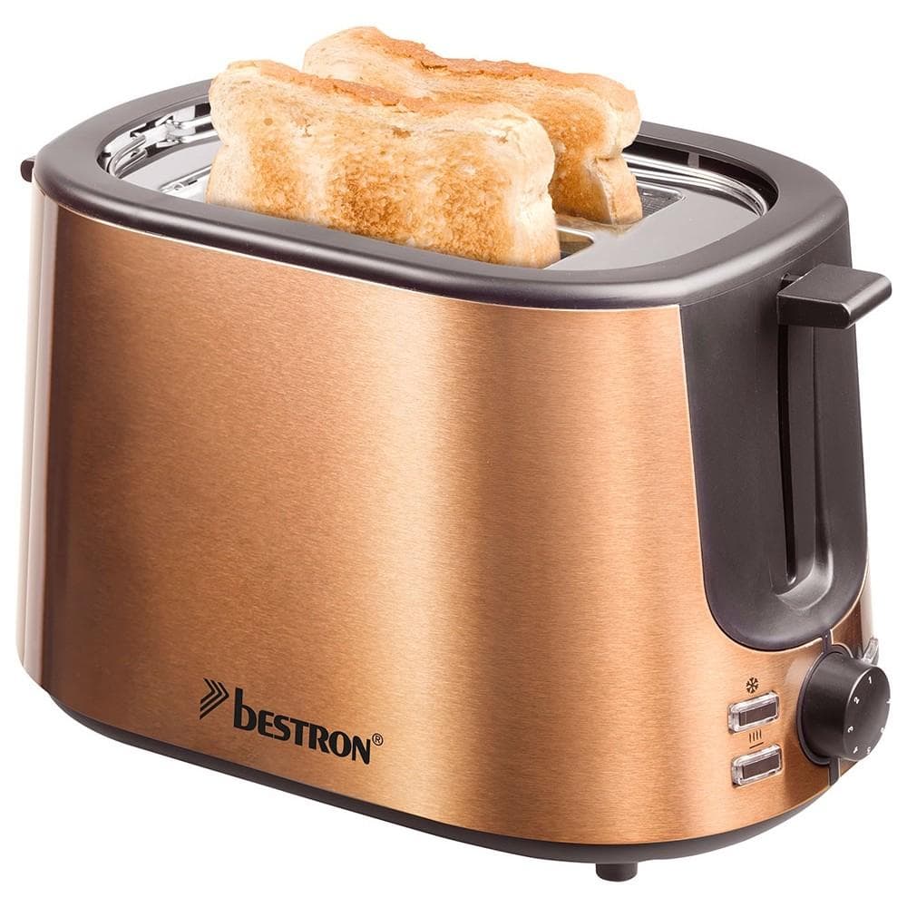 Bestron Brödrost Koppar Copper Collection ATS1000CO 1000 W