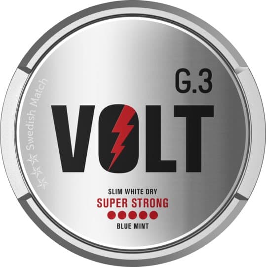 G.3 Volt Slim White Dry Super Strong
