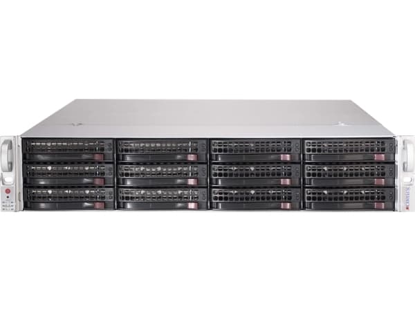 Supermicro 826BE1C-R741JBOD, Ställning, Server, Svart, 2U, Hem / Kontor, 80 PLUS Platinum