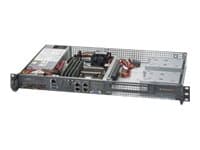 Supermicro SuperServer 5018D-FN4T - Server - kan monteras i rack - 1U - 1 x Xeon D-1540 / 2 GHz - RAM 0 GB - ingen HDD - AST2400 - GigE, 10 GigE - in