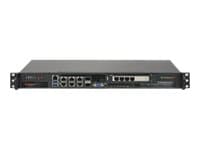Supermicro SuperServer 5018D-FN8T - Server - kan monteras i rack - 1U - 1-vägs - 1 x Xeon D-1518 / 2.2 GHz - RAM 0 GB - ingen HDD - AST2400 - GigE, 1