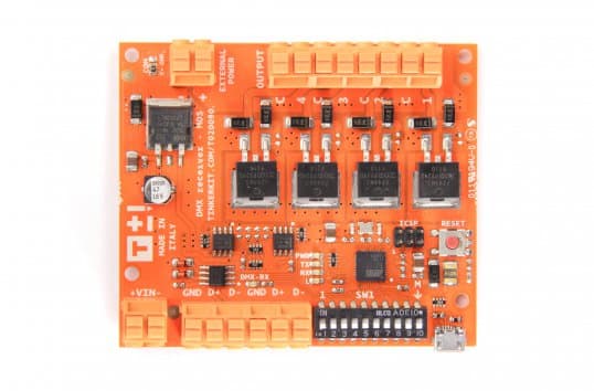 Arduino T020090, DMX receiver, Arduino, Arduino, Multifärg