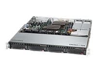 Supermicro SuperServer 6018R-MTR - Server - kan monteras i rack - 1U - 2-vägs - ingen CPU - RAM 0 GB - SATA - hot-swap 3.5" vik/vikar - ingen HDD - A