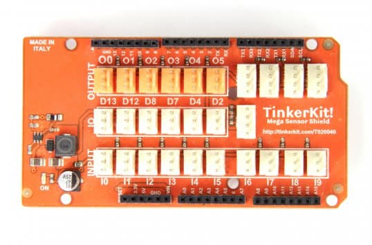 Arduino T020040, Sensor shield, Arduino, Arduino, 53,3 mm, 101,5 mm