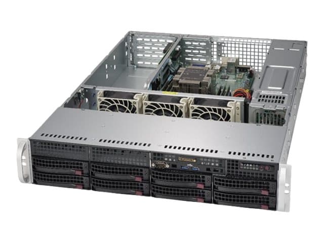 Supermicro SuperServer 5029P-WTR - Server - kan monteras i rack - 2U - 1-vägs - ingen CPU - RAM 0 GB - SATA - hot-swap 3.5" vik/vikar - ingen HDD - D