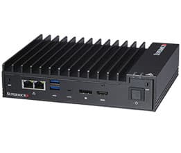 Supermicro SuperServer E100-9S - Server - USFF - 1-vägs - 1 x Core i7 7600U - RAM 0 GB - ingen HDD - HD Graphics 620 - GigE - inget OS - skärm: ingen