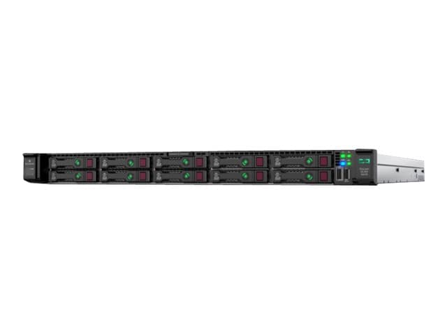 HPE ProLiant DL360 Gen10 - Server - rackmonterbar - 1U - toveis - 1 x Xeon Silver 4208 / 2.1 GHz - RAM 16 GB - SATA - hot-swap 3.5" brønn(er) - uten