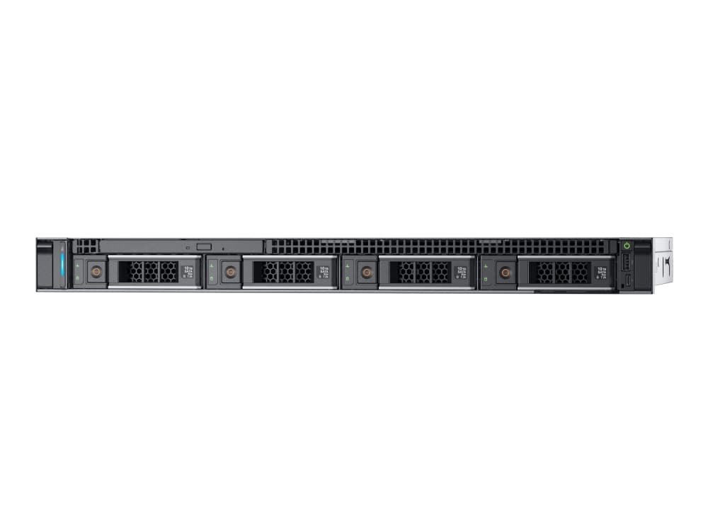 Dell EMC PowerEdge R240 - Server - rackmonterbar - 1U - 1-veis - 1 x Xeon E-2224 / 3.4 GHz - RAM 8 GB - HDD 1 TB - Matrox G200 - GigE - uten OS - mon