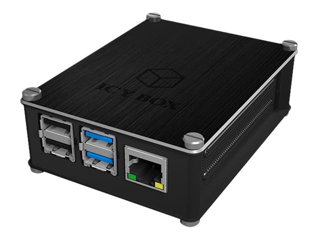 RaidSonic ICY BOX IB-RP110 - Boks - plastikk, aluminium - svart