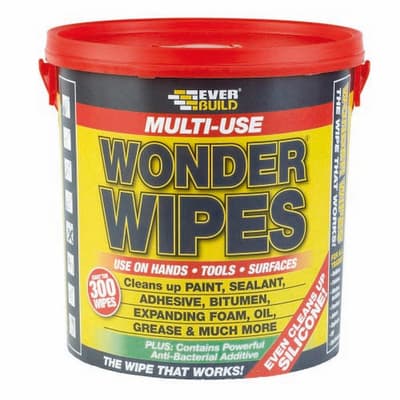 Everbuild Multi-Use Wonder Wipes Cleaning Wipes (Pack Of 300)