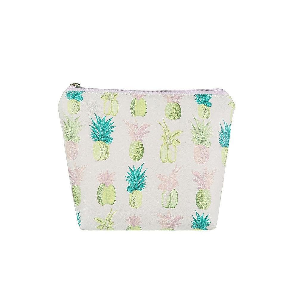 Jewelcity Womens/Ladies Pineapple Love Large Makeup Bag
