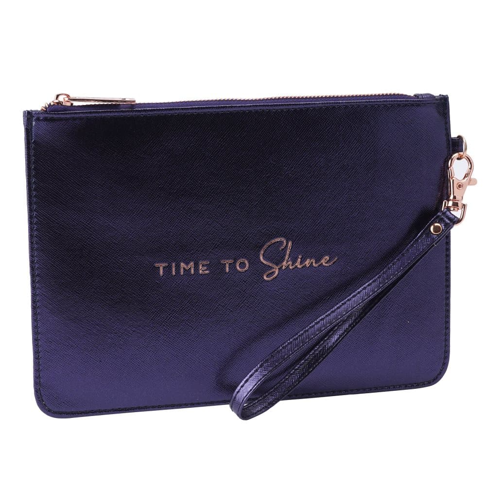 CGB Giftware WR Metallics Midnight Blue Beauty Bag