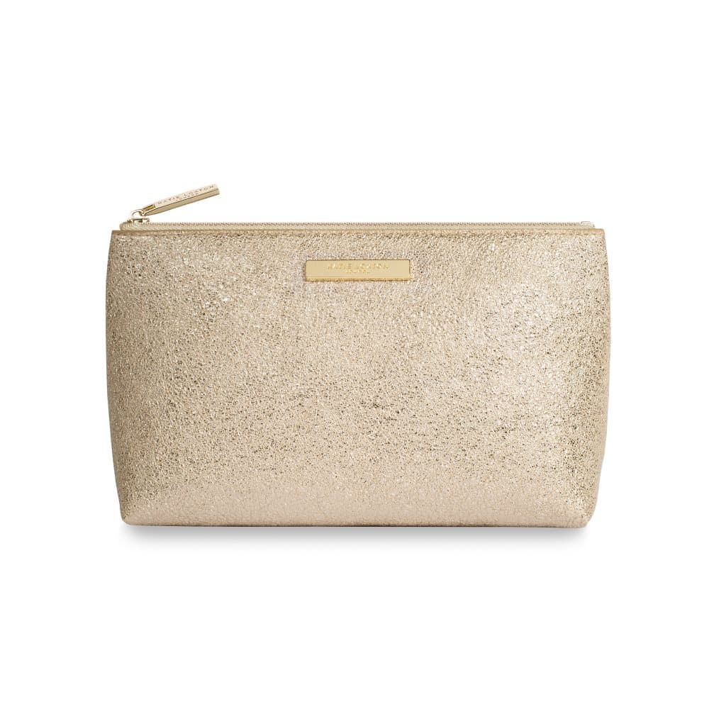 Sminkväska Mia - Metallic Gold