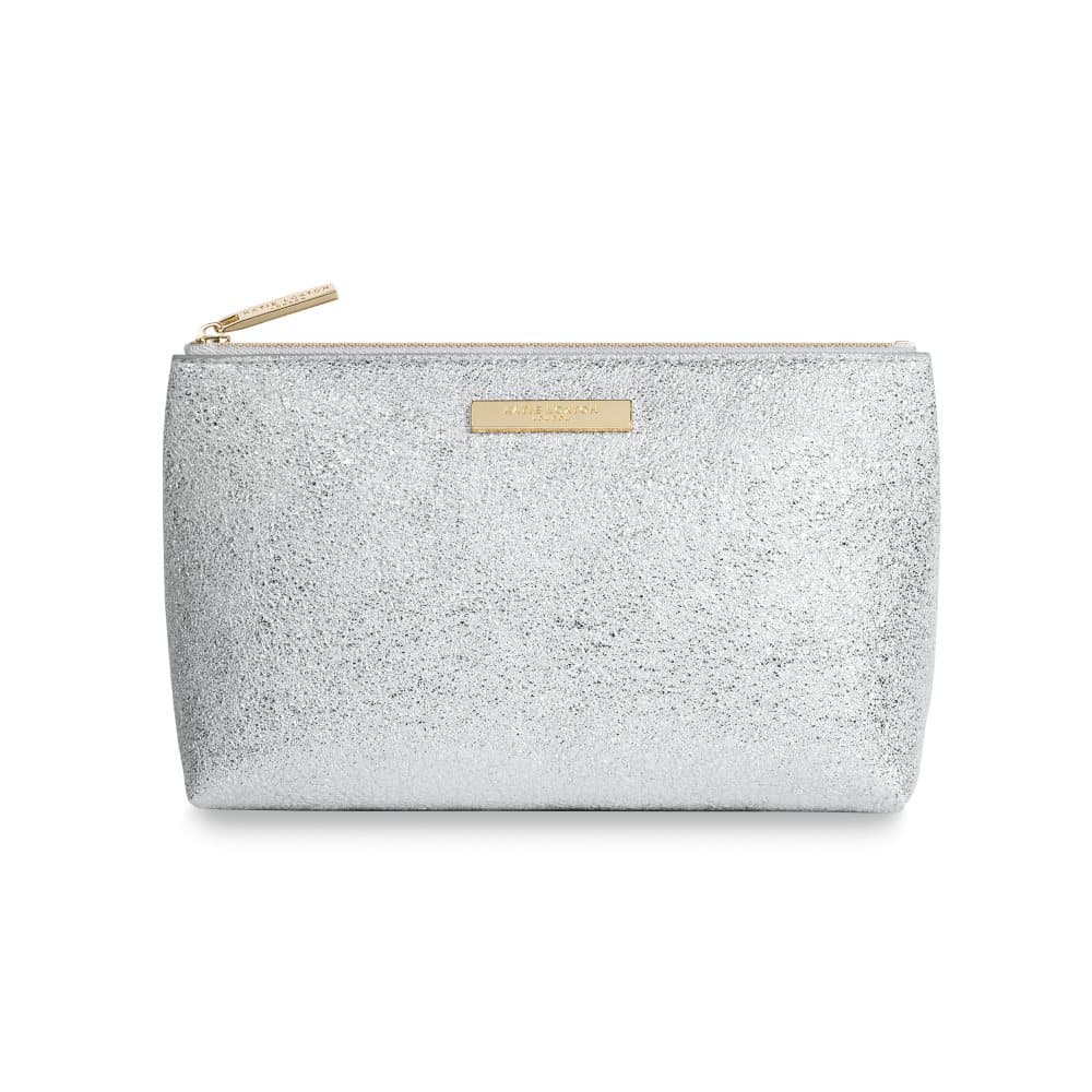 Sminkväska Mia - Metallic Silver