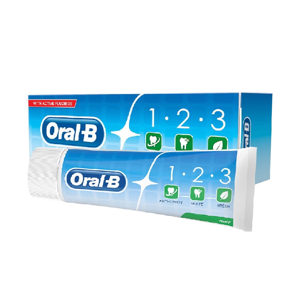 Oral B 123 Fresh Mint Toothpaste 100ml