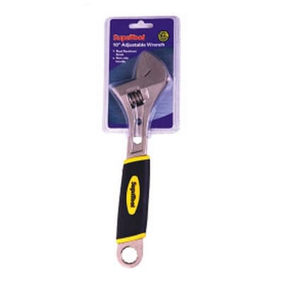 SupaTool Adjustable Wrench with Power Grip