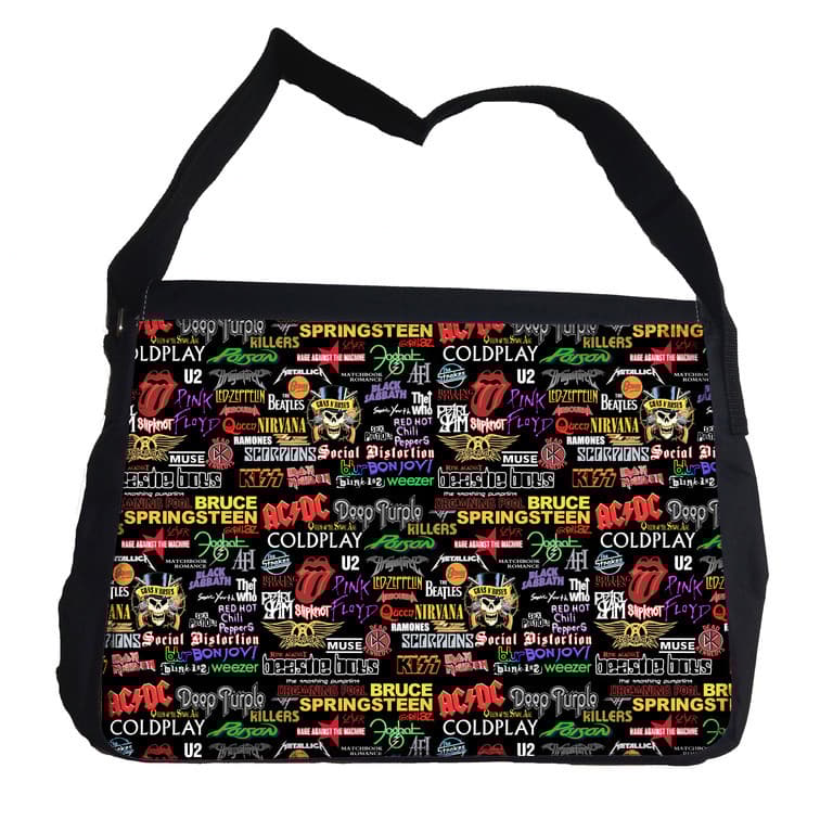 ' Bag of Rock ' väska med axelrem - Messenger Bag