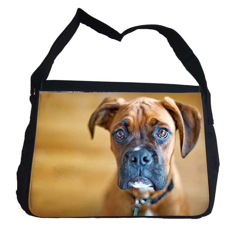 Boxer hund väska med axelrem - Axelremsväska