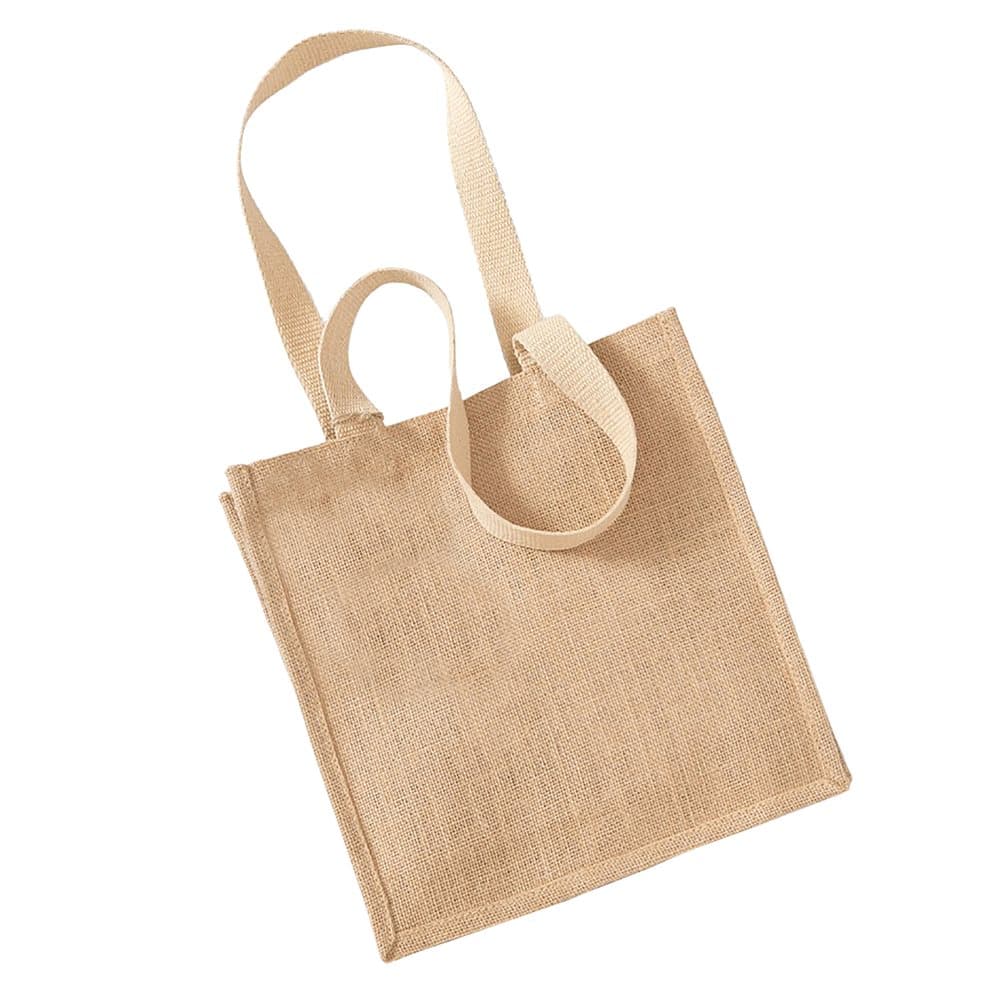 Westford Mill Jute Compact Tote Bag - 10 Litres
