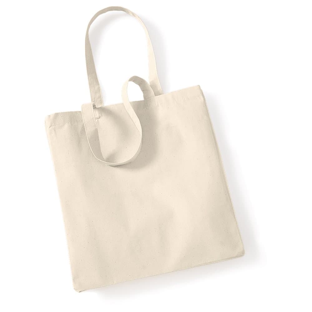 Westford Mill Canvas Classic Shopper Bag - 26 Litres (Pack of 2)