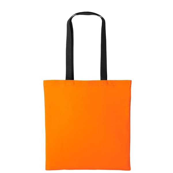 Nutshell Varsity Cotton Shopper Long Handle Tote