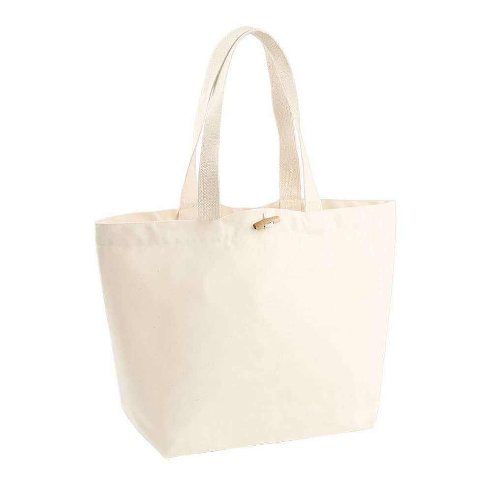 Westford Mill Organic Marina Tote Shopping Bag (20L) (Pack of 2)
