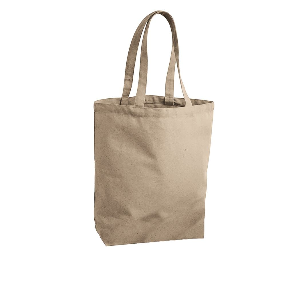 Westford Mill Plain Fair Trade Camden Shopper / Shopping Bag (13 Litres) (Pack of 2)