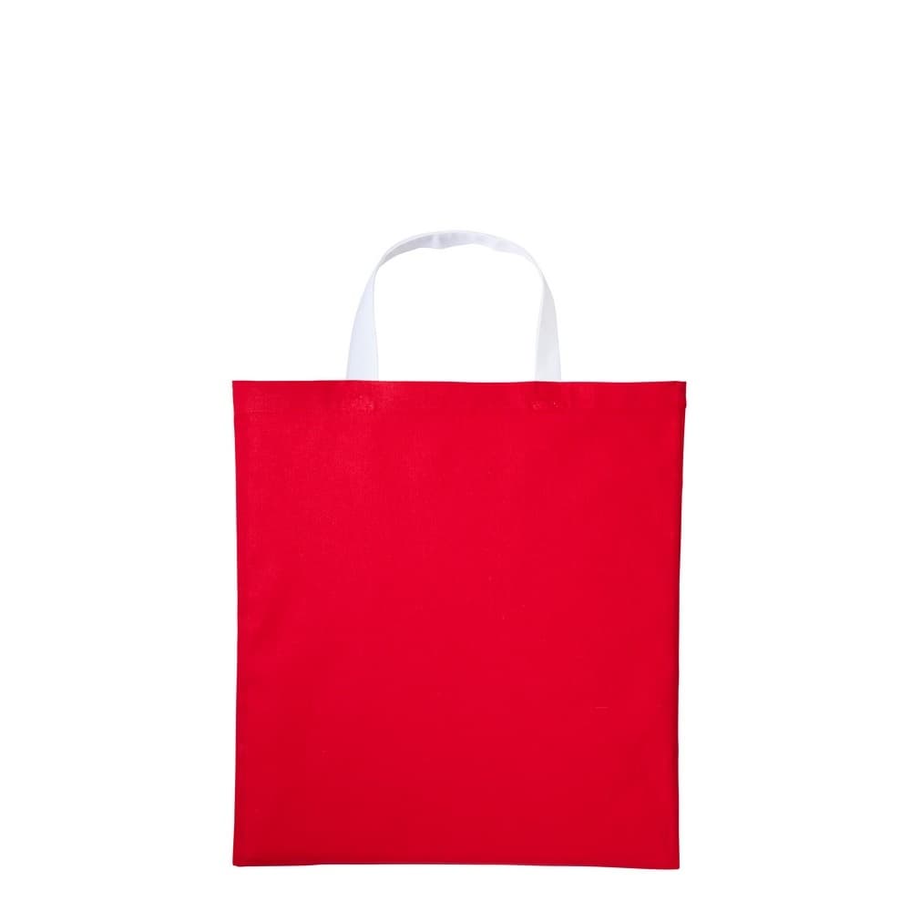 Nutshell Varsity Cotton Shopper Short Handle Tote