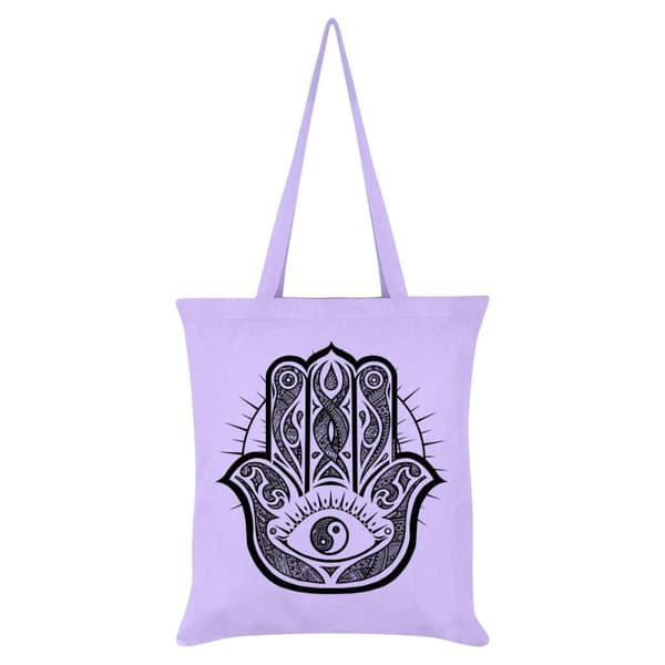 Unorthodox Collective Hamsa Hand Tote Bag Lilac One Size