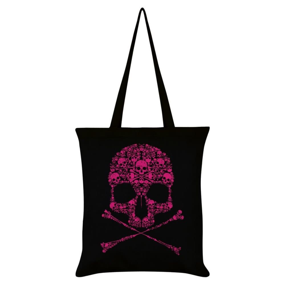 Unorthodox Collective Drip Skull Tote Bag Black One Size