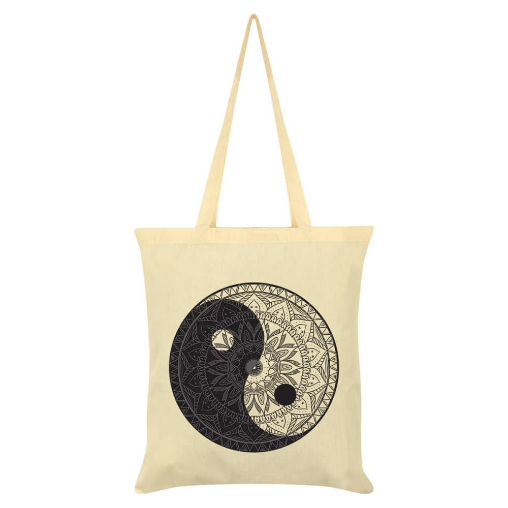 Unorthodox Collective Yin Yang Mandala Tote Bag Cream One Size