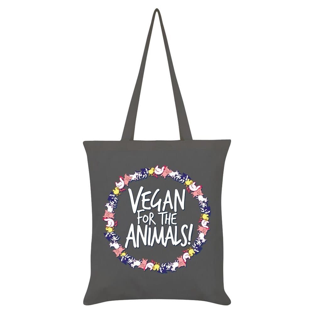 Grindstore Vegan For The Animals Tote Bag