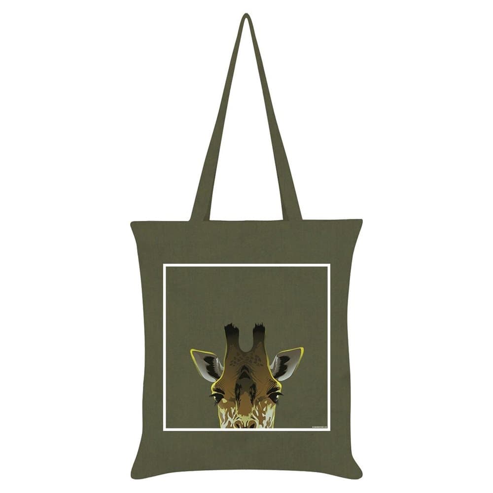 Inquisitive Creatures Giraffe Tote Bag