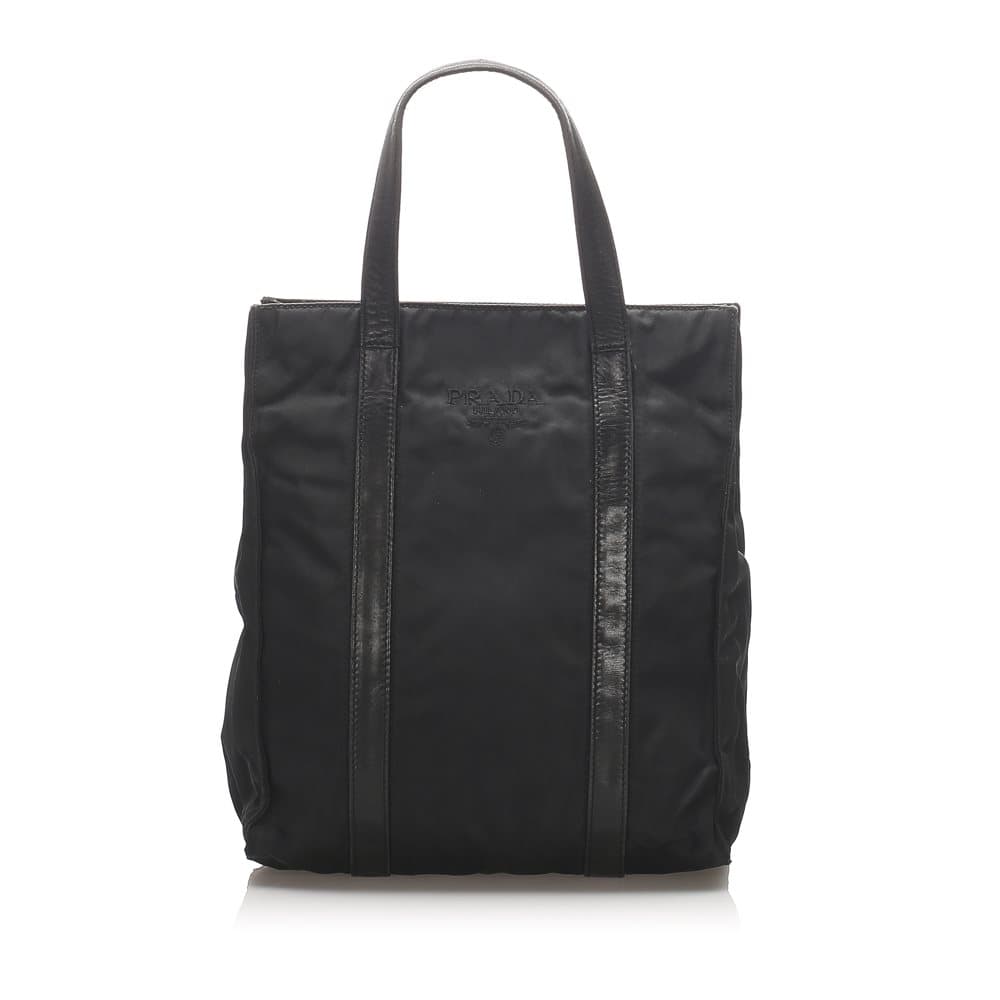 Prada Tessuto Tote Bag Black