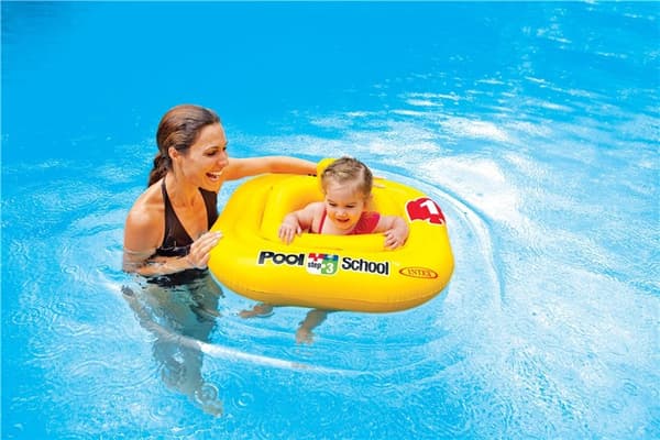 Svømmering Deluxe Baby Intex Pool School