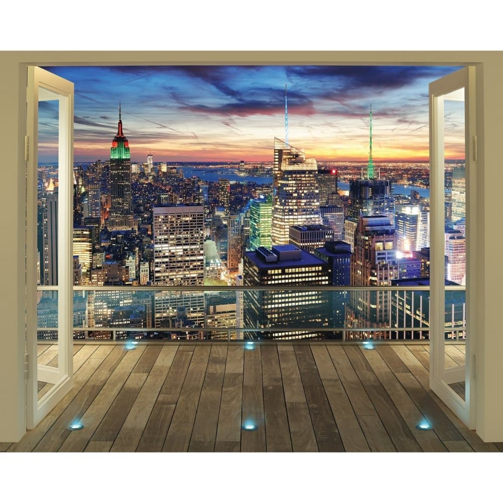 Walltastic, Kuvatapetti, NY City Skyline