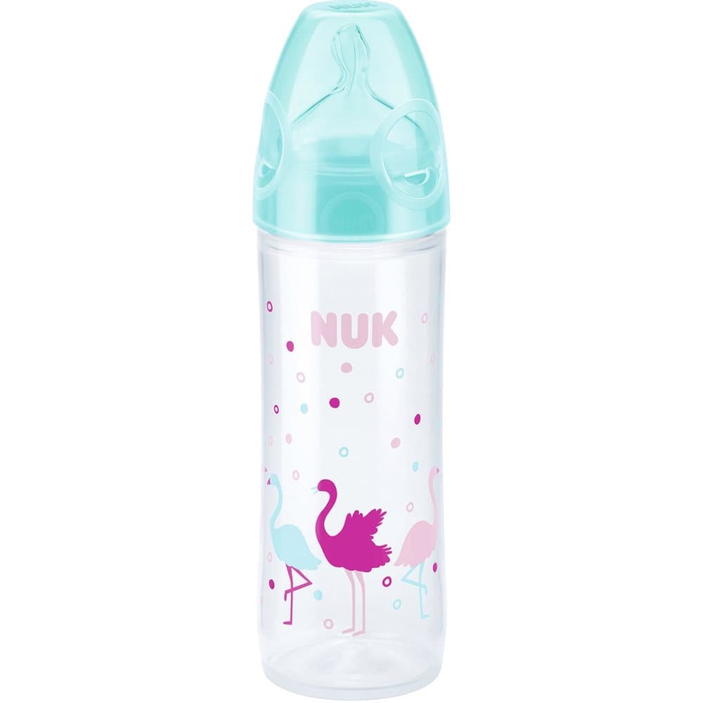 NUK, Sutteflaske, NEW Classic, Anti Kolik, 250 ml, Mint