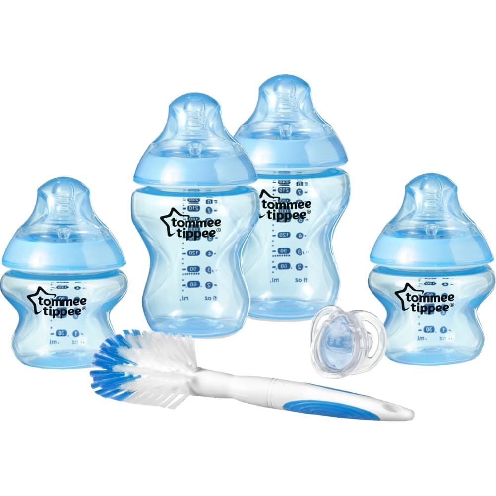 Tommee Tippee, Startkit tåteflaske, 0m+, Blå