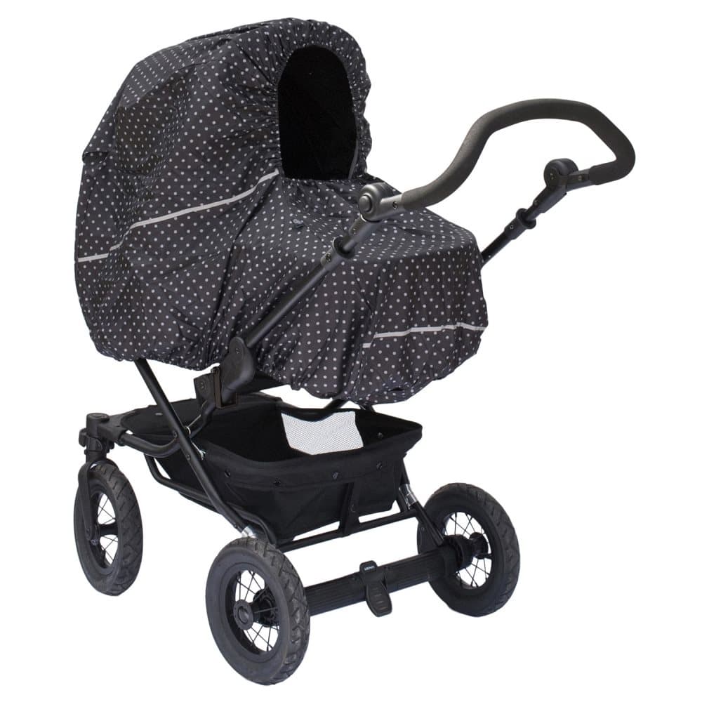 Vinter & Bloom, Regntrekk, Mini Dots, Ebony Black