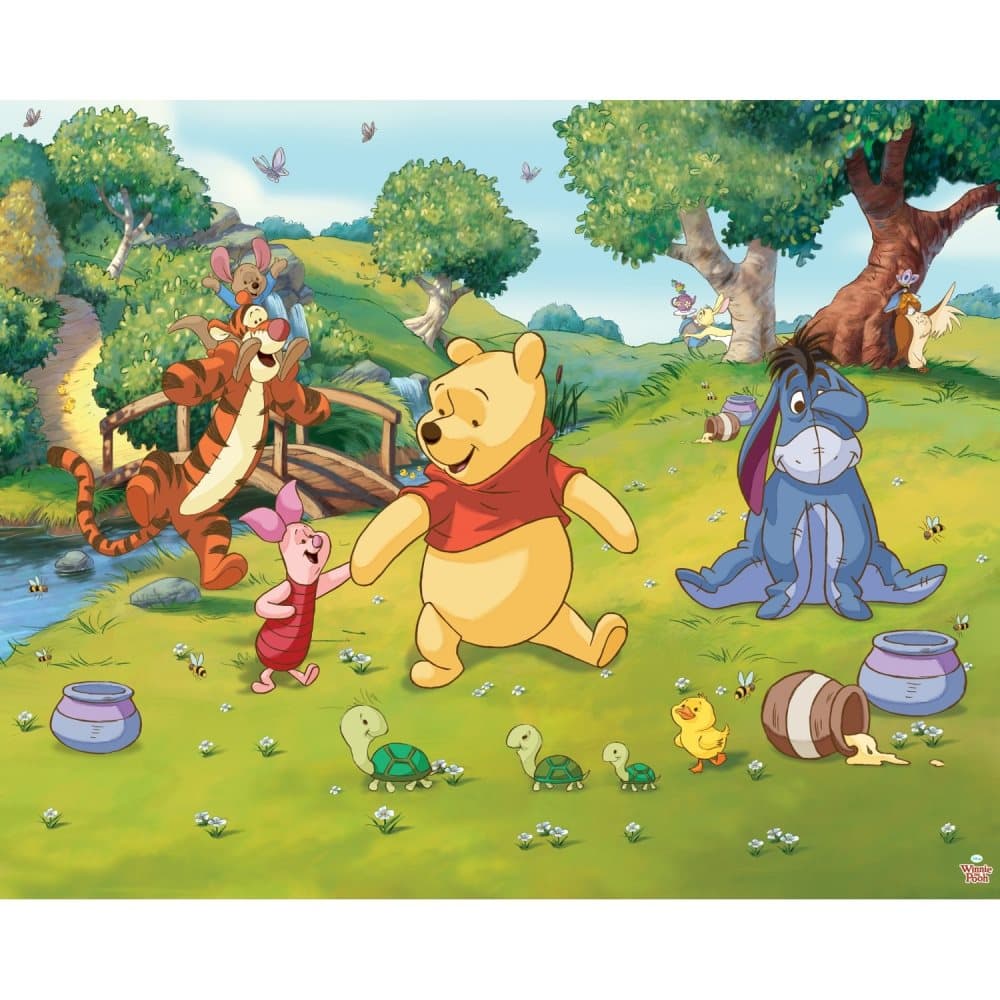 Walltastic, Kuvatapetti, Disney Nalle Puh, 244 x 305 cm