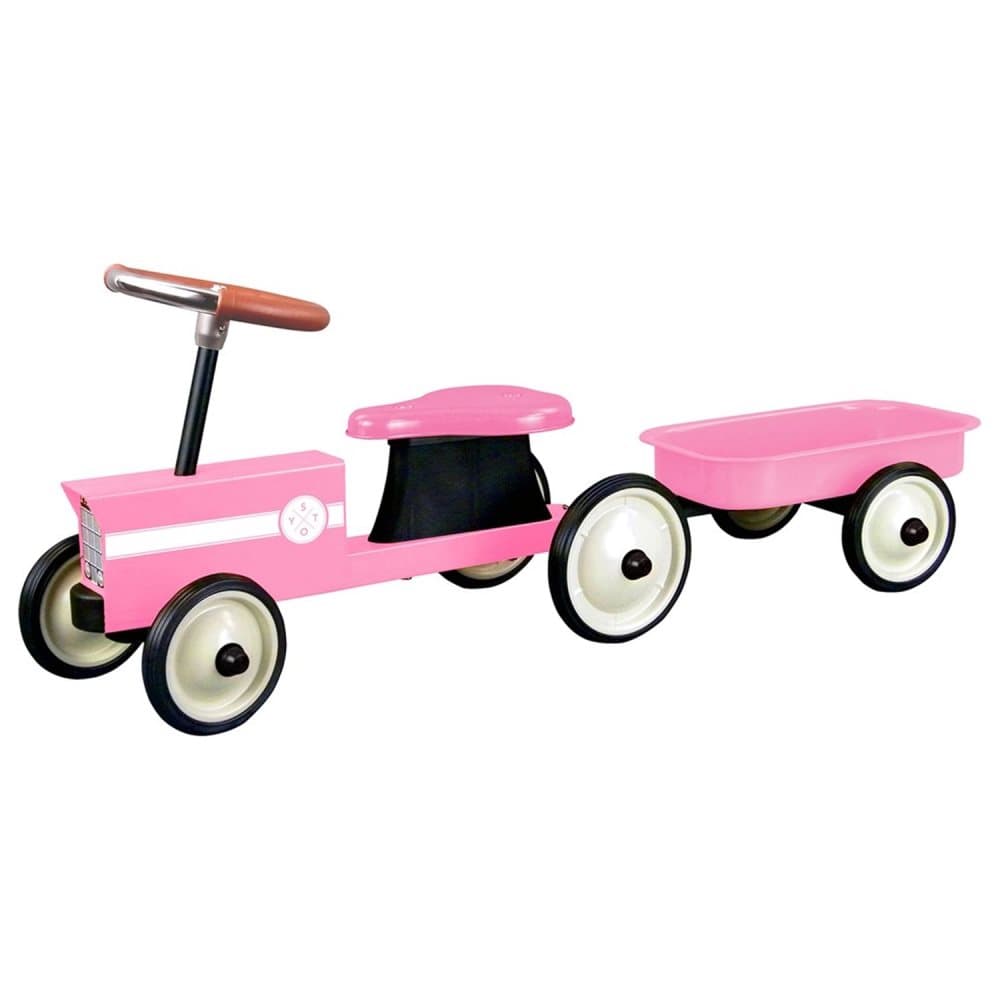 STOY, Speed, Traktor med släp, Rosa